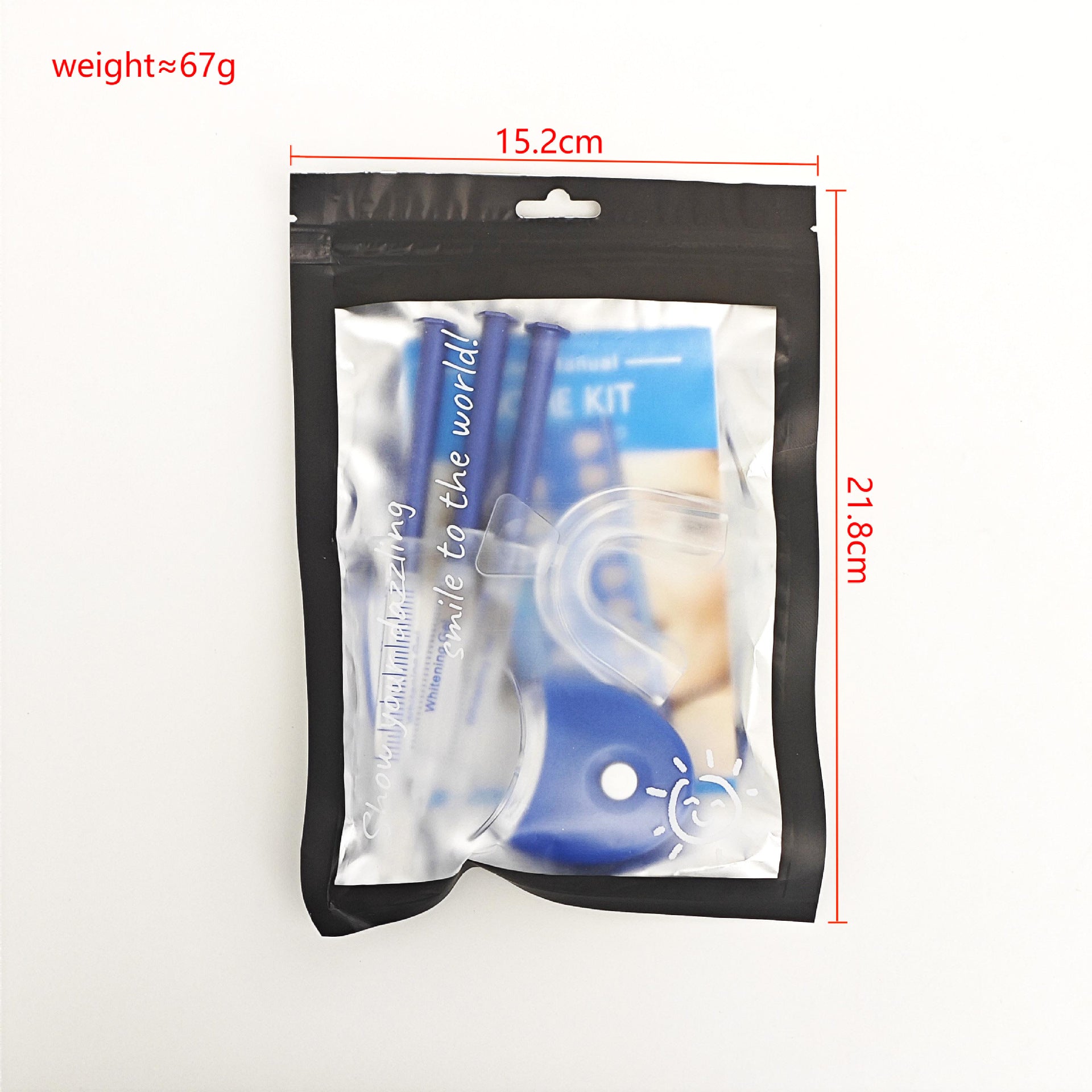 LED teeth whitening kit for home use, no sensitivity - detail photo 7