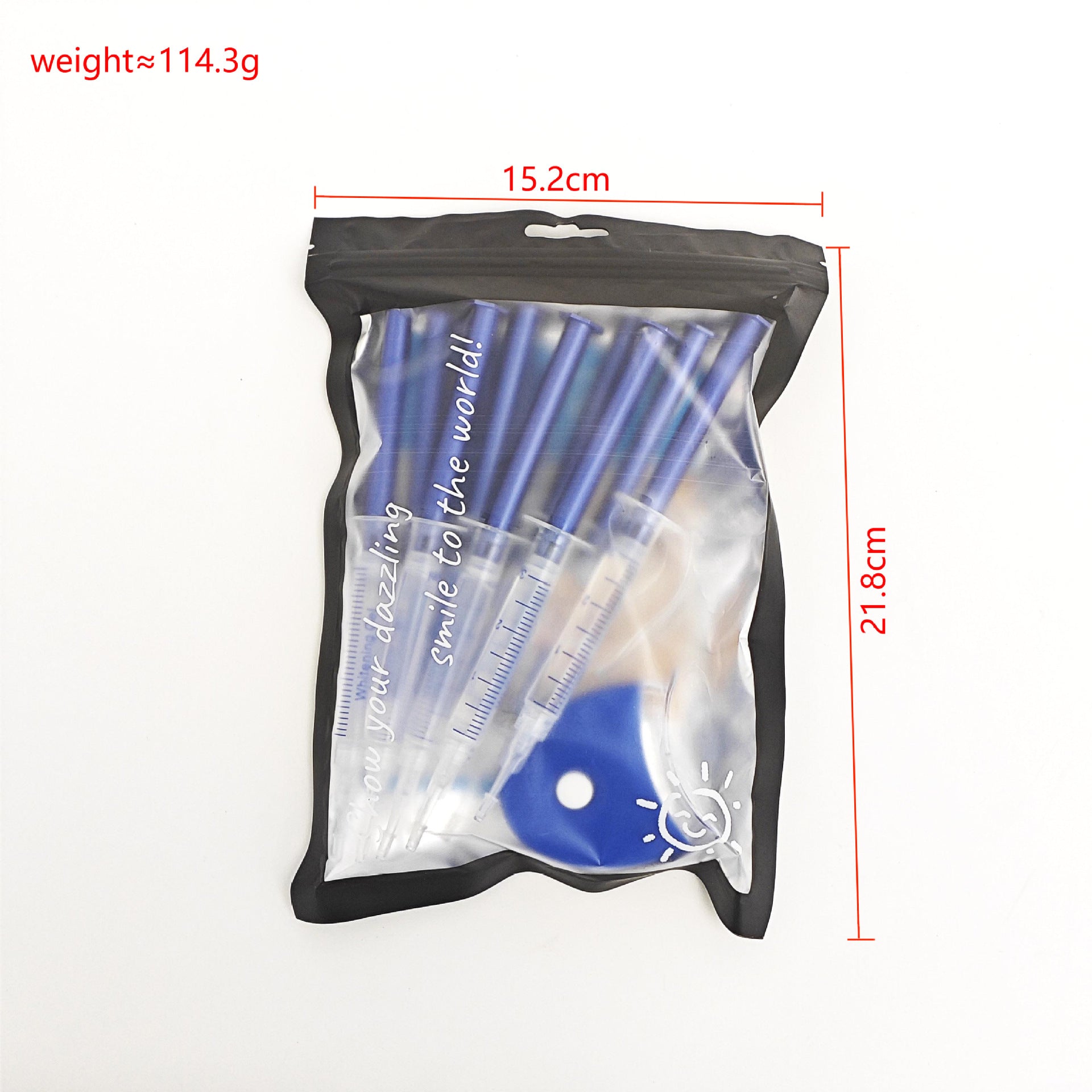 LED teeth whitening kit for home use, no sensitivity - detail photo 11
