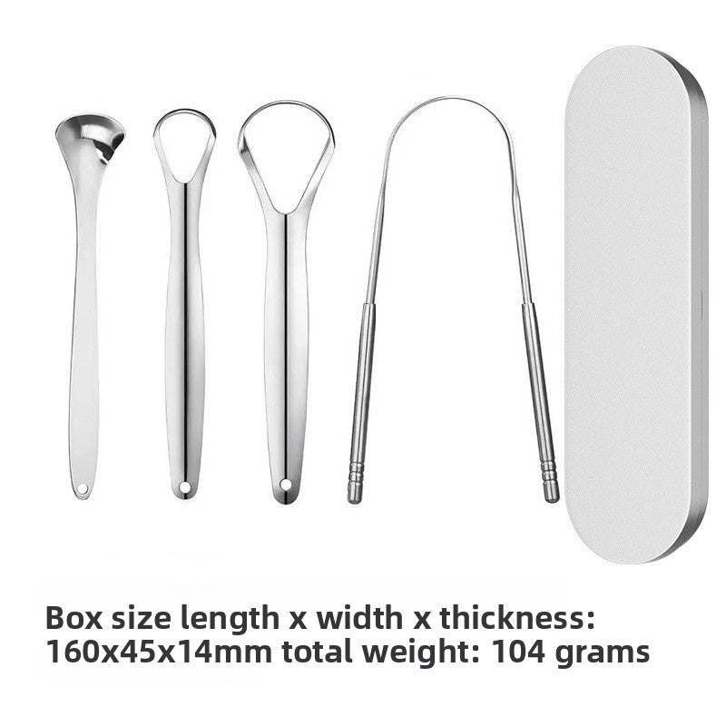 U-shaped tongue scraper, bad breath remedy - detail photo 7