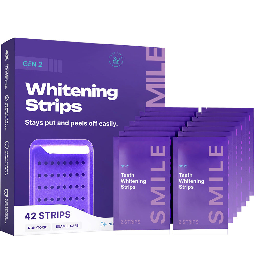 Daily teeth whitening strips, enamel-safe - detail photo 6