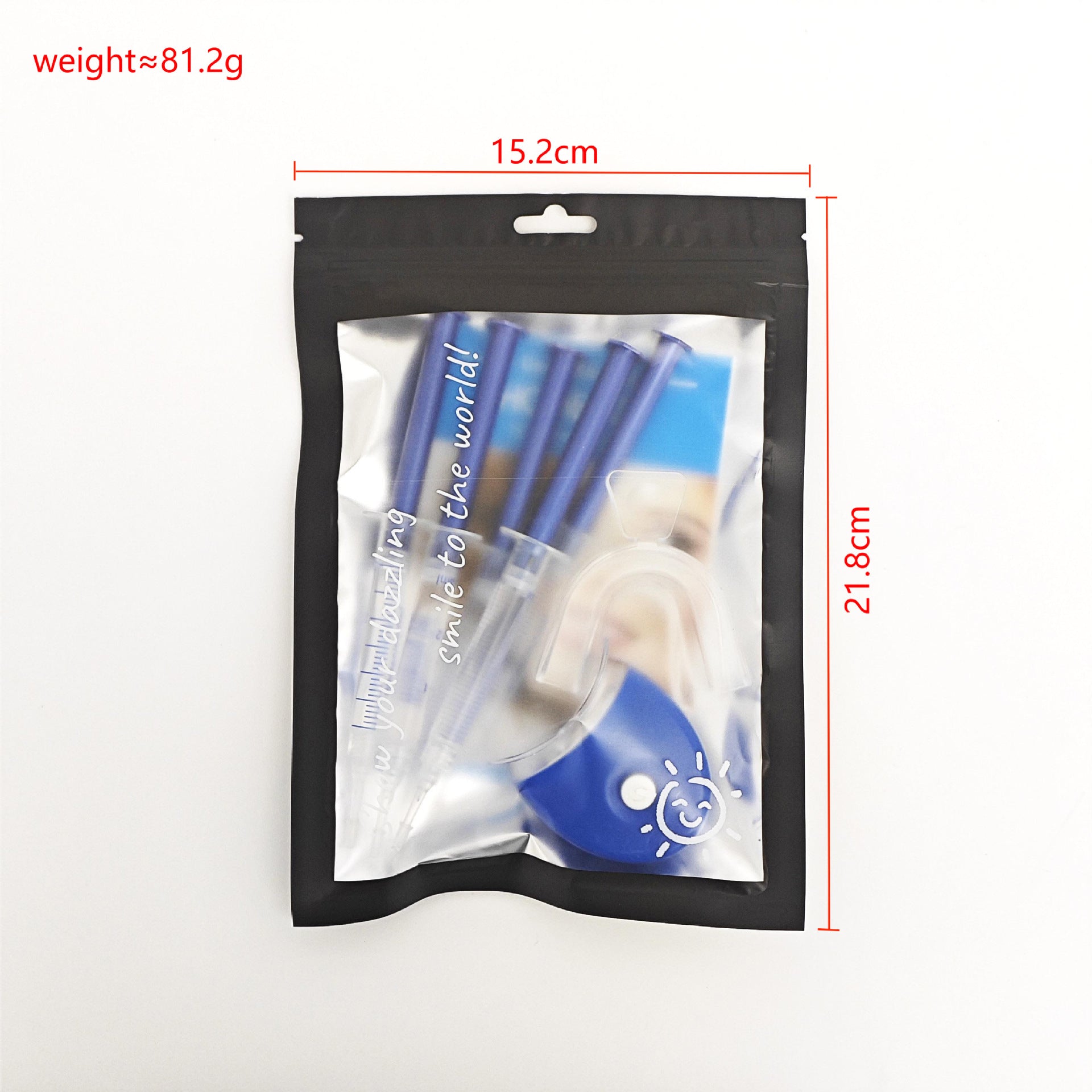 LED teeth whitening kit for home use, no sensitivity - detail photo 9
