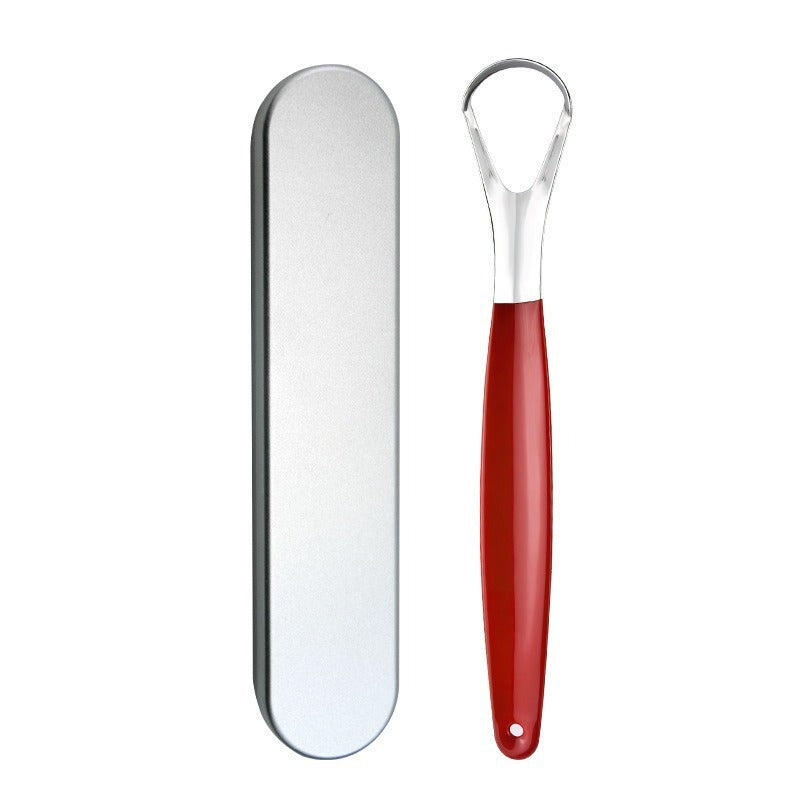 Stainless Steel Tongue Scraper Oral Cleaner