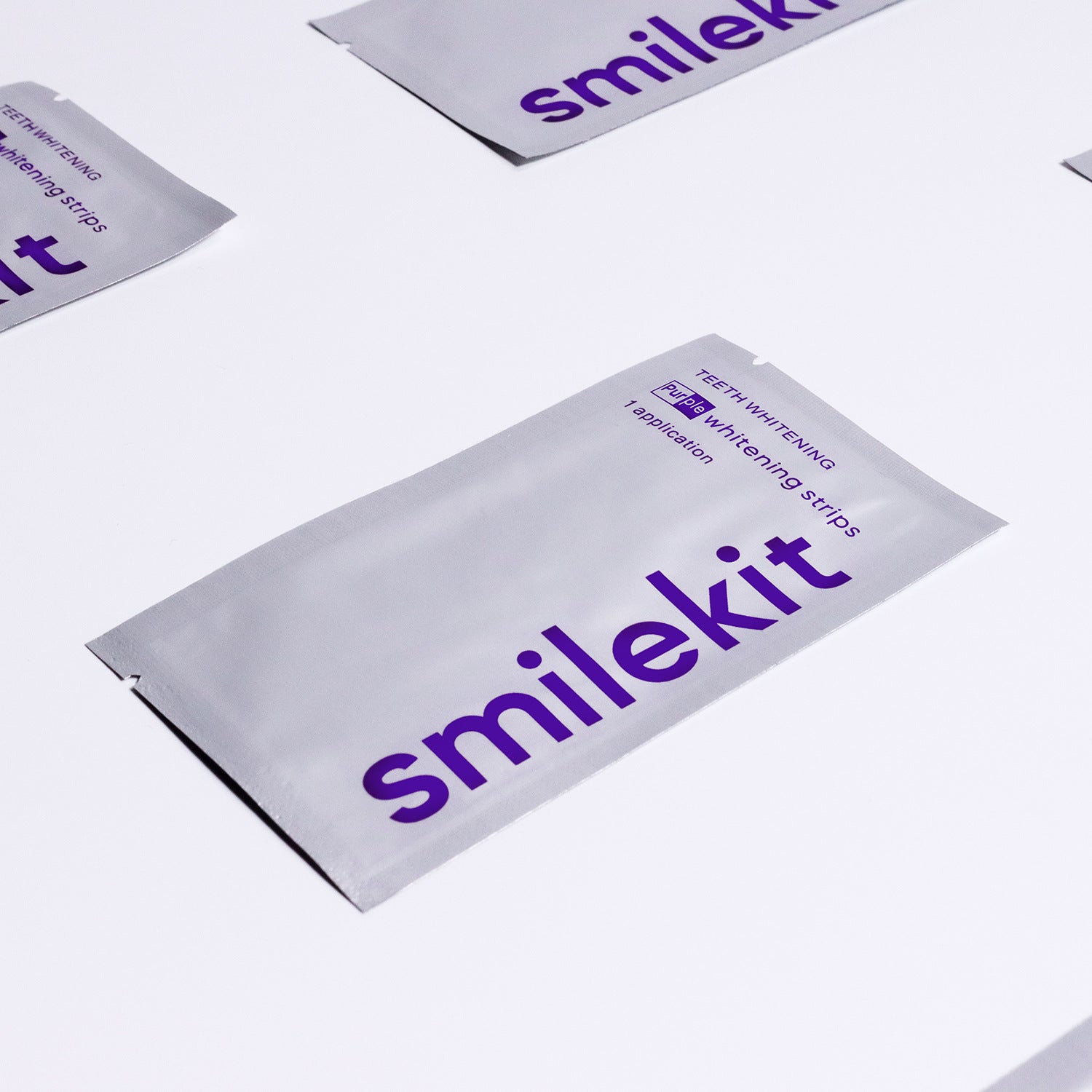 V34 purple whitening strips, colour correcting - detail photo 4