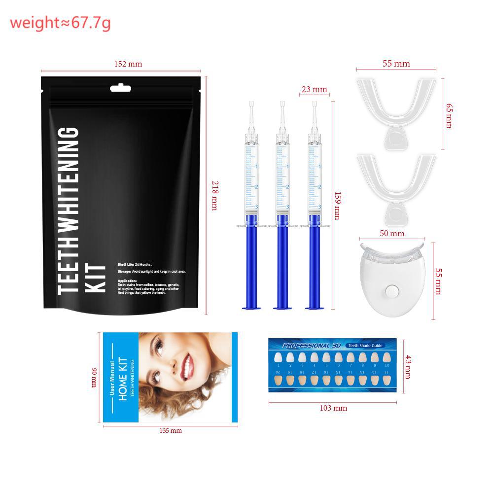 LED teeth whitening kit for home use, no sensitivity - detail photo 6