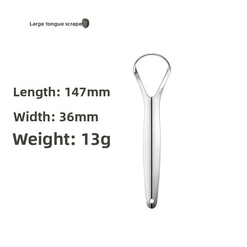 U-shaped tongue scraper, bad breath remedy - detail photo 12