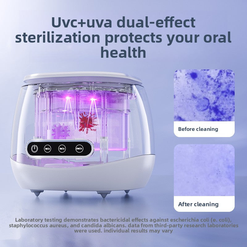 UV ultrasonic retainer and aligner cleaner - detail photo 3