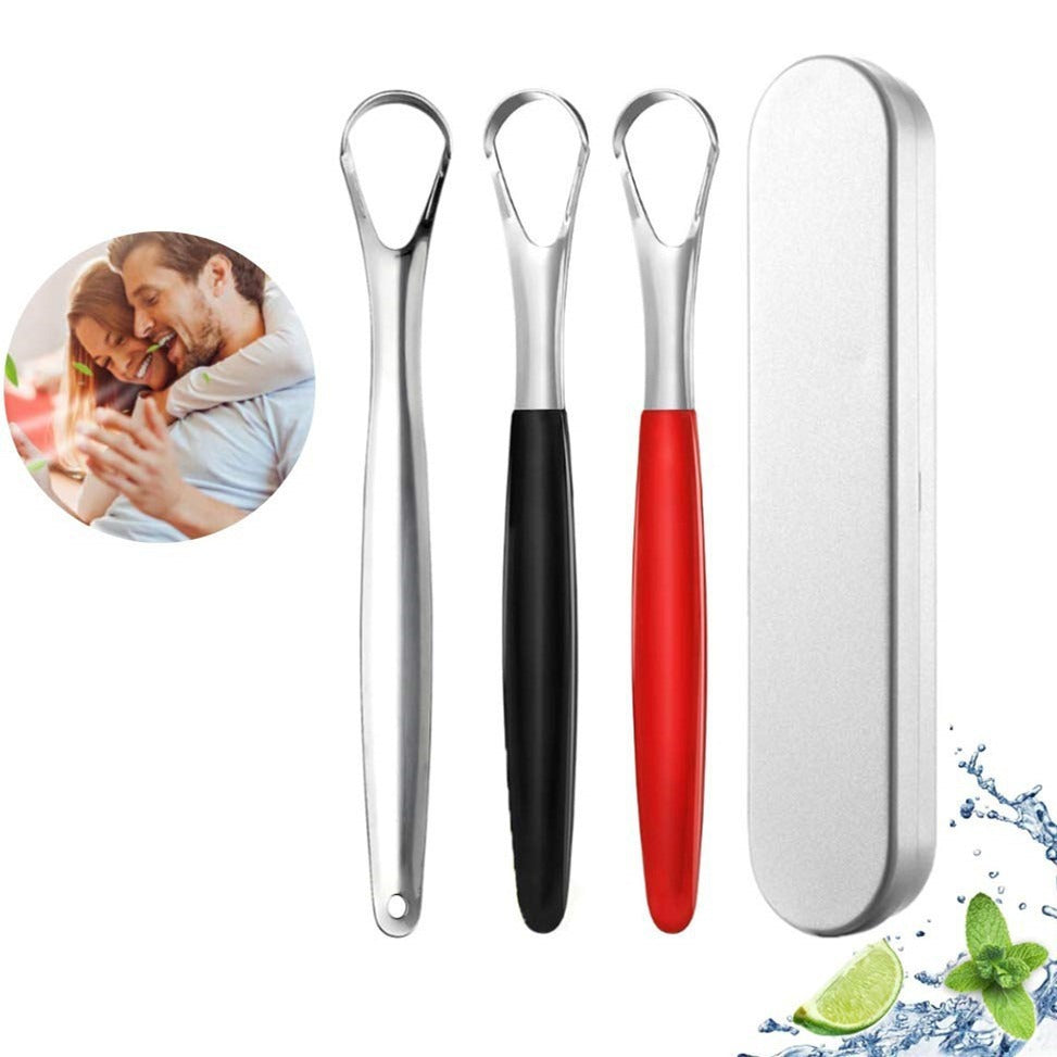 Stainless Steel Tongue Scraper Oral Cleaner