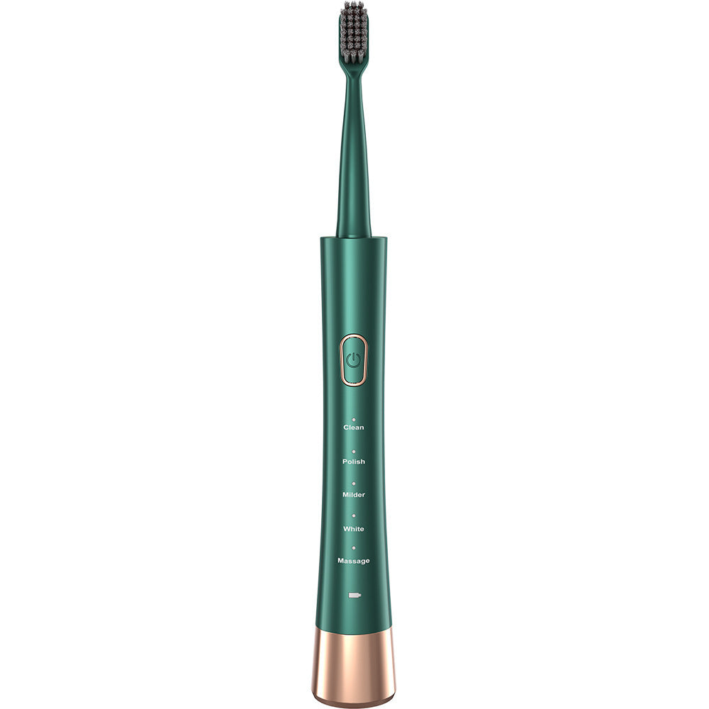 Sonic rechargeable electric toothbrush with brush heads - detail photo 12