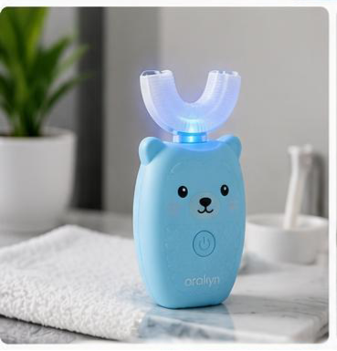 Kids U-shaped electric toothbrush, ages 2 plus - detail photo 5