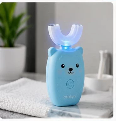 Kids U-shaped electric toothbrush, ages 2 plus - main product photo