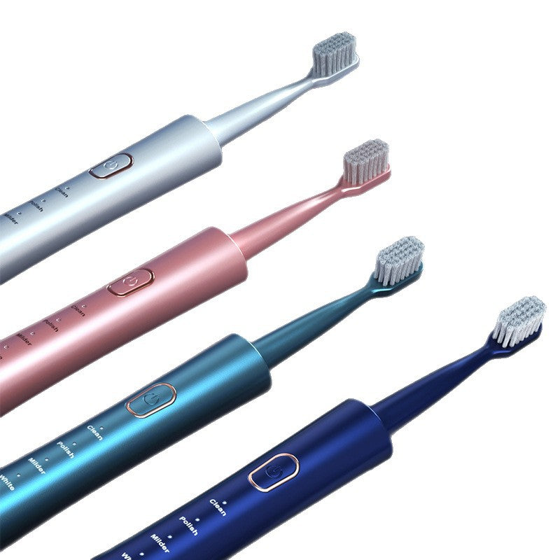 Sonic rechargeable electric toothbrush with brush heads - detail photo 5