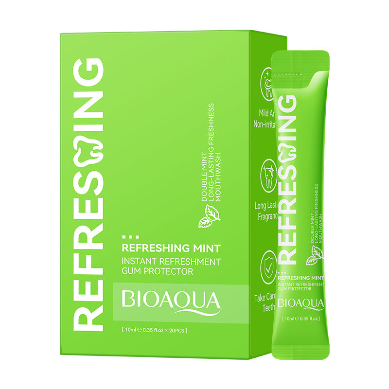 Portable single-use mouthwash shots, 20 x 10 ml - detail photo 8